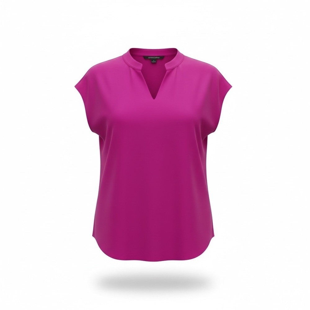 Cynthia Steffe Blouse Fuchsia Size Large